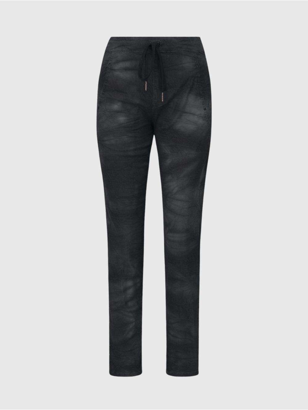 Urban by Alembika Iconic Stretch Jeans Smoke Dyed Ultra-Soft Pants Taper Skinny